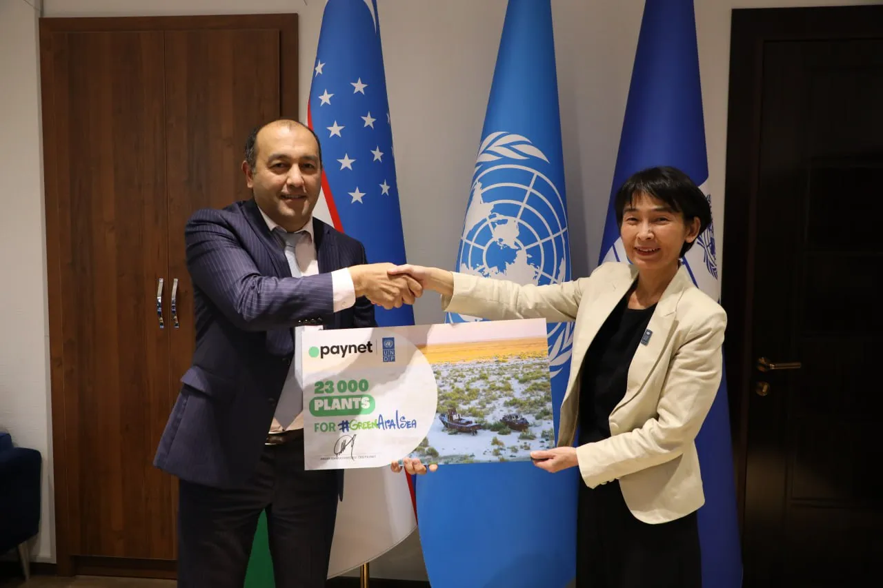 Paynet "Green Aral Sea" loyihasini qo'llab-quvvatladi: birgalikda tabiatni tozalaymiz